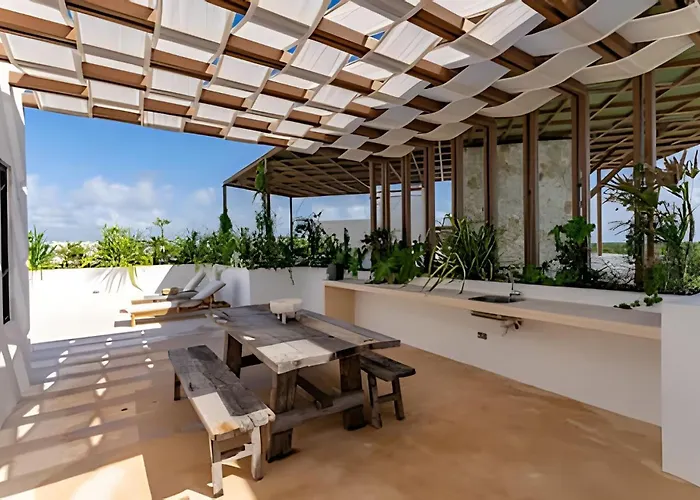 Departamento Moderno Y Elegante De 2 Tulum