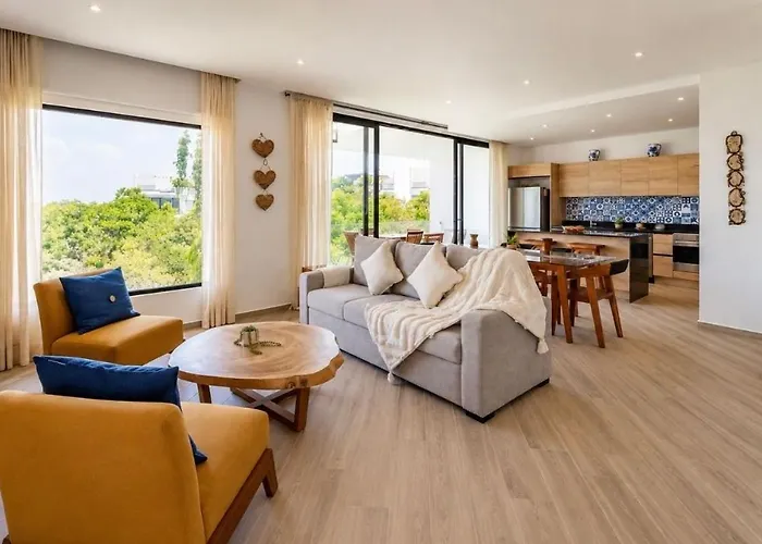 Departamento Moderno Y Elegante De 2 Tulum Pueblo