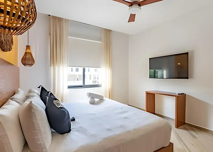 Departamento Moderno Y Elegante De 2 Tulum